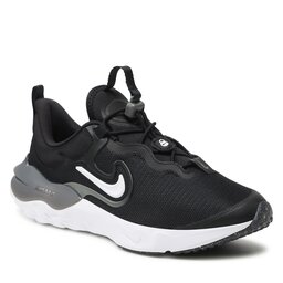 Nike Boty Nike Run Flow (GS) DR0472 001 Black/White/Iron Grey