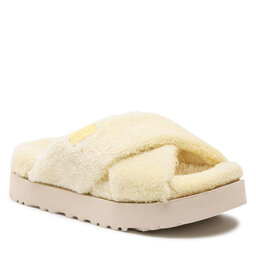 Ugg Pantofole Ugg W Fuzz Sugar Terry Cross Slide 1126385 Bpdd