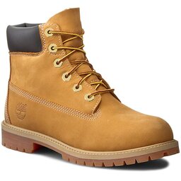 Timberland Hikerkänga Timberland 6 In Premium Wp Boot 12909/TB0129097131 Wheat Nubuc Yellow