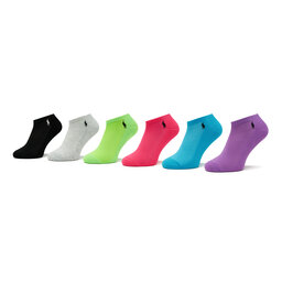 Polo Ralph Lauren 6 pares de calcetines cortos para mujer Polo Ralph Lauren 455908153001 Multi
