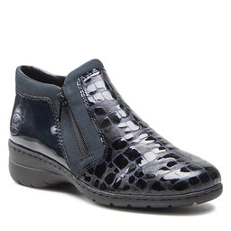 Rieker Īsie zābaki Rieker L4382-14 Blau