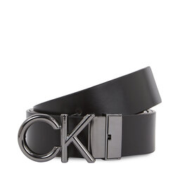 Calvin Klein Coffret cadeau Calvin Klein Gs 2 Buckles 1 Strap Belt Set K50K511027 Black/Brown BAX