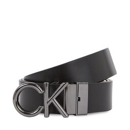 Calvin Klein Dovanų rinkinys Calvin Klein Gs 2 Buckles 1 Strap Belt Set K50K511027 Black/Brown BAX