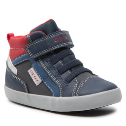 Geox Зимни обувки Geox B Gisli B. A B261NA 0MEFU C0735 S Navy/Red