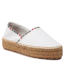 LOVE MOSCHINO Espadrilės LOVE MOSCHINO JA10323G1GIA0100 Bianco