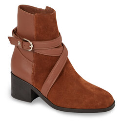 Tommy Hilfiger Stivaletti Tommy Hilfiger Elevated Essential Midheel Boot FW0FW07515 Natural Cognac GTU