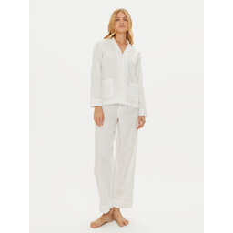 LAUREN RALPH LAUREN LAUREN RALPH LAUREN Pijama 2 Pc Garment ILN92366 Écru Regular Fit