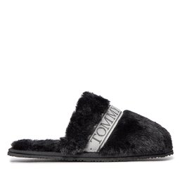 

Тапочки Tommy Hilfiger Tommy Fur Hotel Slipper FW0FW07595 Black BDS, Чорний
