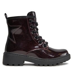 Geox Outdoorová obuv Geox J Casey Girl J9420G 000KC C7J9B S Bordová