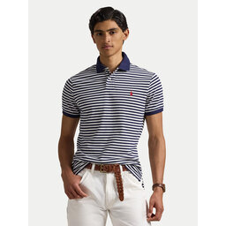 Polo Ralph Lauren Polo Ralph Lauren Pólóing 710956682001 Sötétkék Custom Slim Fit
