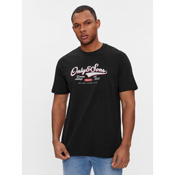 Only & Sons Only & Sons T-Shirt Lenny 22028593 Μαύρο Regular Fit