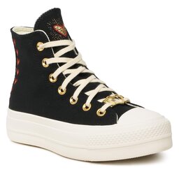 Converse Scarpe da ginnastica Converse Ctas Lift Hi A05138C Black/Egret/Back Ally Brick