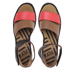 

Босоніжки Fly London Bonofly P501290009 Rasberry/Ground/Black, Кольоровий