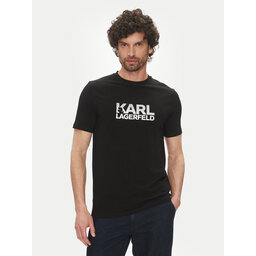 KARL LAGERFELD KARL LAGERFELD T-Shirt 755087 552235 Μαύρο Regular Fit