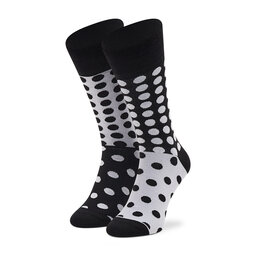 Todo Socks Skarpety wysokie unisex Todo Socks Grochy Black/White