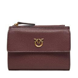 PINKO Великий жіночий гаманець PINKO Compact Wallet AI 25-26 PCPL 103612 A29Q Бордовий