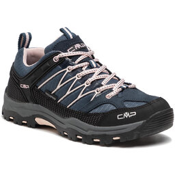 CMP Scarpe da trekking CMP Rigel low Trekking Shoe kids Wp 3Q54554J Asphalt/Rose 54UG