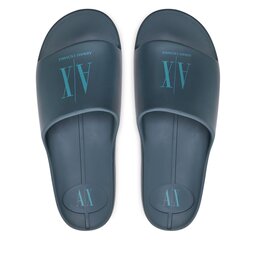 

Шльопанці Armani Exchange XUP012 XV675 T730 B.Green+Blue, Зелений