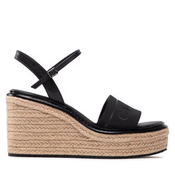 

Еспадрильї Calvin Klein Wedge Sndl 50 He HW0HW00689 Ck Black BAX, Чорний