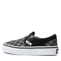 

Кросівки Vans Uy Classic Slip-On VN000ZBUEO01 (Checkerboard) Blk/Pewter, Чорний
