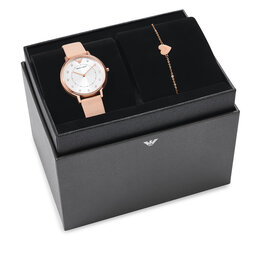 Emporio Armani Ρολόι Emporio Armani AR80058 Rose Gold/Pink