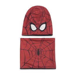 Spiderman Ultimate Completo cappello e scaldacollo Spiderman Ultimate SPIDER-MAN ACCCS_AW23-70SPRMV Rosso