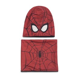 Spiderman Ultimate Set aus Mütze und Schlauchschal Spiderman Ultimate ACCCS_AW23-70SPRMV Rot