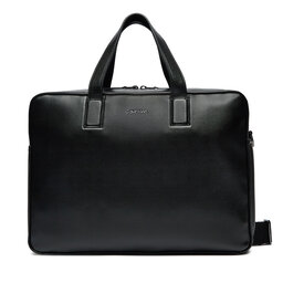 Calvin Klein Τσάντα για laptop Calvin Klein Line Quilt Pu Laptop Bag K50K511876 Μαύρο
