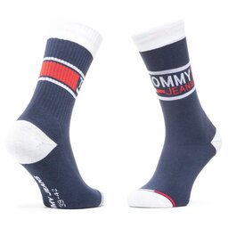 

Набір з 2 пар високих шкарпеток unisex Tommy Jeans, Cиній