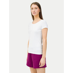 4F 4F Camiseta 4FWSS24TTSHF1161 Blanco Slim Fit