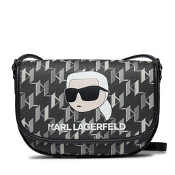 KARL LAGERFELD Geantă KARL LAGERFELD 235W3098 A998 Black / White
