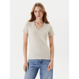 United Colors Of Benetton United Colors Of Benetton Póló 3GA2E4230 Bézs Regular Fit
