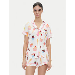 Kate Spade Kate Spade Πιτζάμα KSI12746 Λευκό Regular Fit