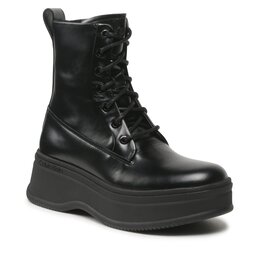 Calvin Klein Polokozačky Calvin Klein Pitched Combat Boot HW0HW01599 Black BEH