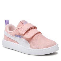 Puma Skor Puma Courtflex V2 Mesh V Ps 371758 13 Rose Dust/White/Vivid Violet