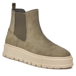 Caprice Botine Caprice 9-25427-41 Khaki Nubuc 771