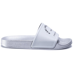 

Шльопанці KARL LAGERFELD KL80908 White Rubber w/Light Grey, Білий