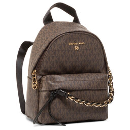 MICHAEL Michael Kors Nahrbtnik MICHAEL Michael Kors Slater 30T0G04B0B Brown/Blk