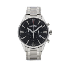 Roamer Годинник Roamer Superior Chrono 508837 41 55 50 Срібний