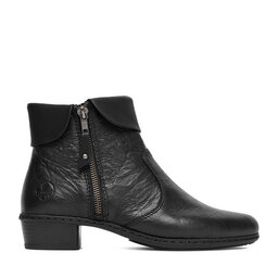 Rieker Botine Rieker Y07A8-01 Negru