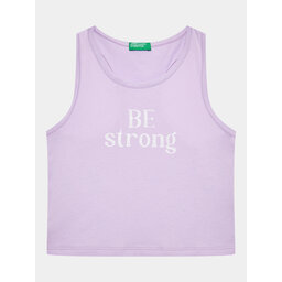 United Colors Of Benetton United Colors Of Benetton Top 3096CH013 Vijolična Regular Fit