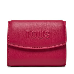 TOUS Малък дамски портфейл TOUS Pocket Tous Bloom 2002204225 Розов