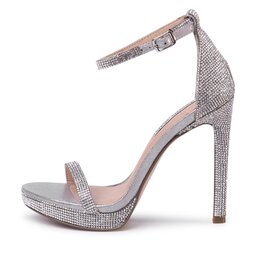 

Босоніжки Steve Madden Milano-R SM11000897-02003-998 Rhinestone, Срібний