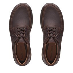 

Туфлі Clarks Nature 5 Lo 26168614 Dark Brown Lea, Коричневий
