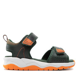 

Босоніжки Clarks Clowder Print K 261661237 Khaki Combi, Зелений