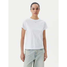 PINKO PINKO Marškinėliai Bussolotto 100373 A2OG Balta Regular Fit