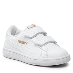 Puma Snīkeri Puma Smash V2 Metallics V Ps 386198 01 Puma White/Puma Team Gold