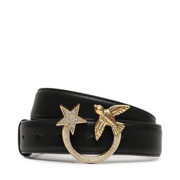 Pinko Damengürtel Pinko Love Berry H3 Belt 100125 A111 Nero Z99Q