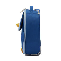 

Мала валіза з тканини Samsonite Happy Sammies Eco 142471-9675-1CNU Penguin Peter, Голубий