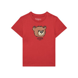 Guess Guess T-Shirt N5YI16 K8HM4 Rot Regular Fit